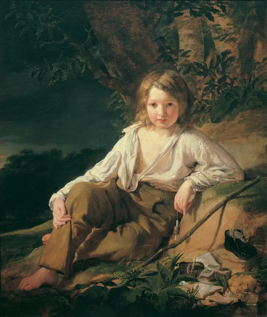 A fisher boy