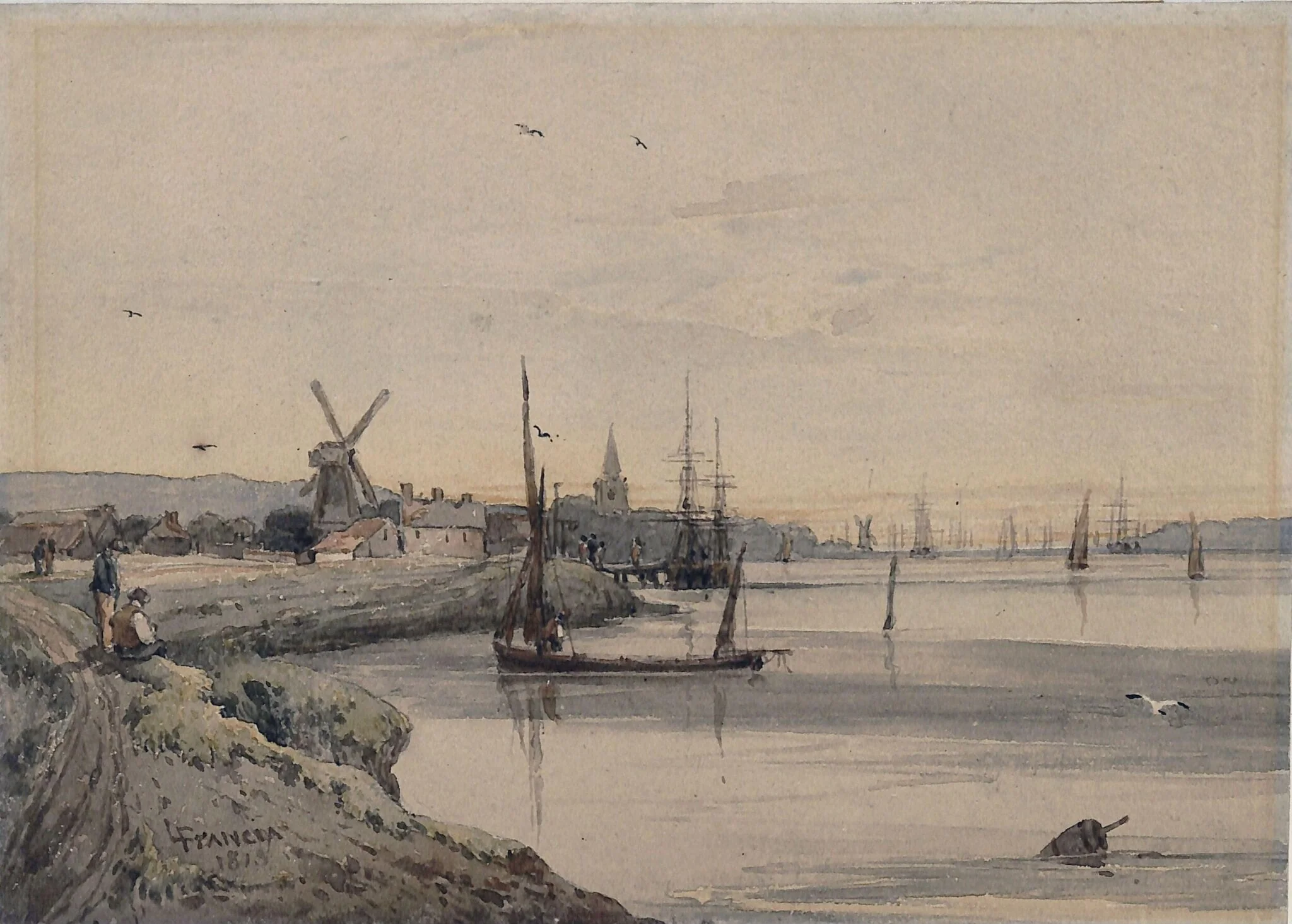 River with Shipping