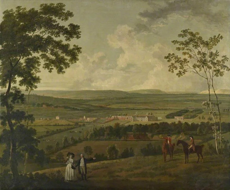A prospect of Southwick Park with the Norton family in the Foreground