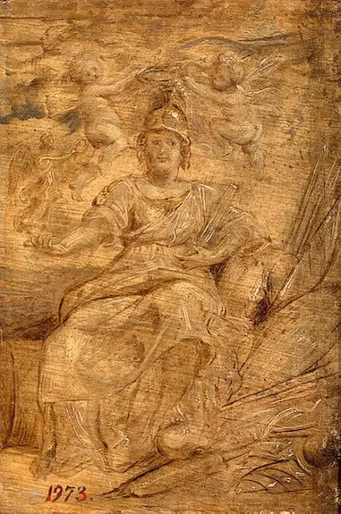 Marie de' Medici as Athena Pallas