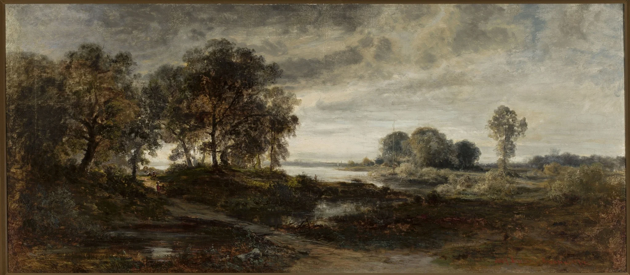 Landscape of the Oder River