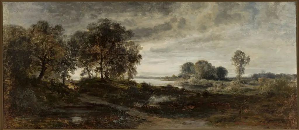 Landscape of the Oder River
