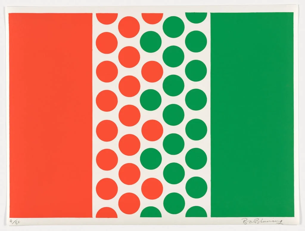 Untitled, by B.C. Binning, ink, 1968