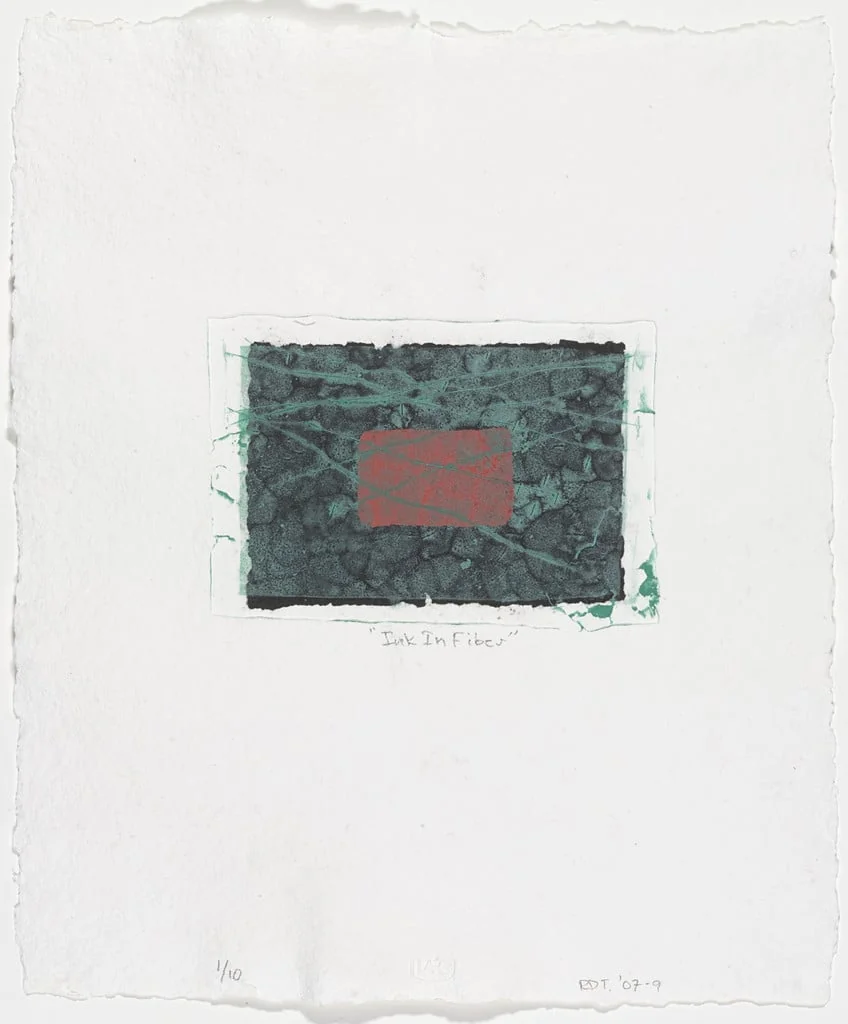 Untitled, by Richard Tuttle, ink, 2009