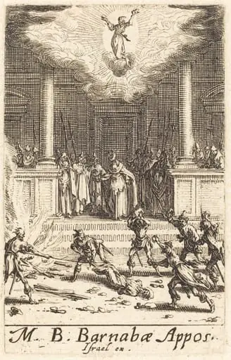 The Martyrdom of Saint Barnabas