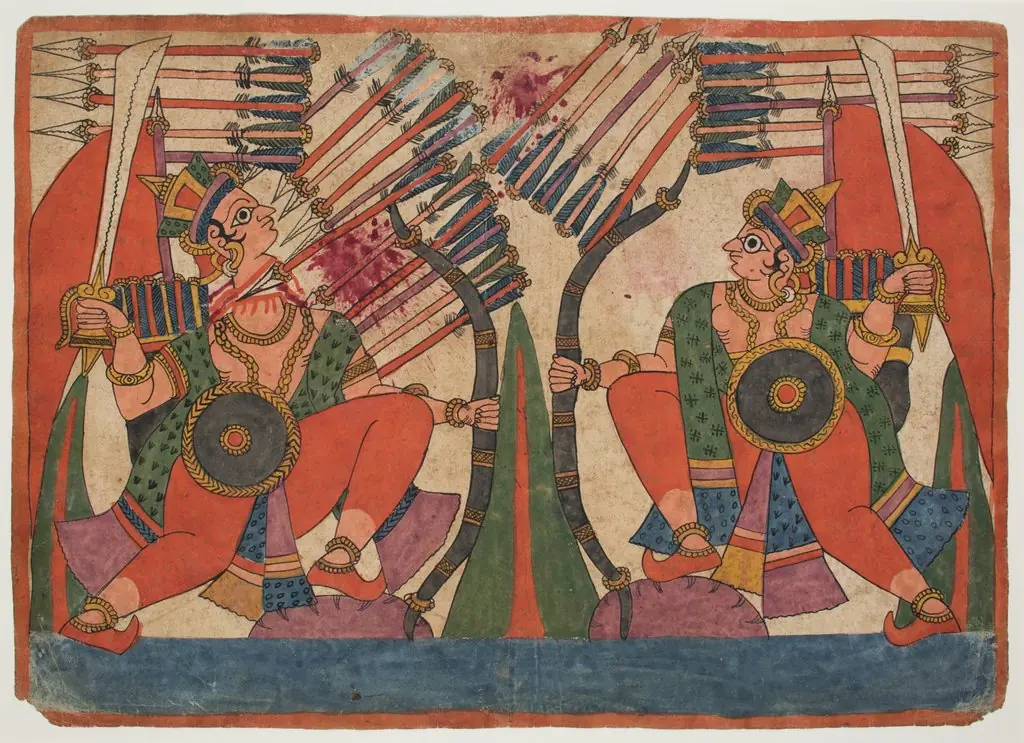Scene from the Ramayana