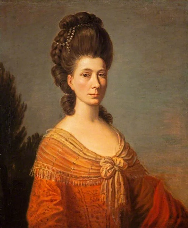Mrs James Tassie, probably Ann Harker (1730 - 1790), by David Allan, oil, 1790