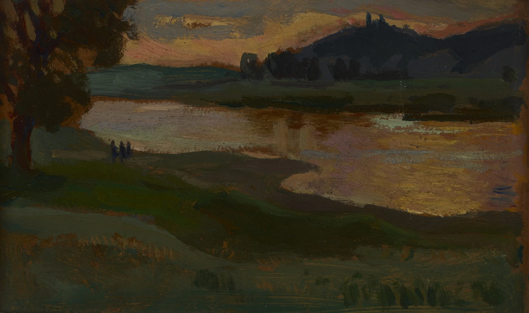 Bielany at Dusk