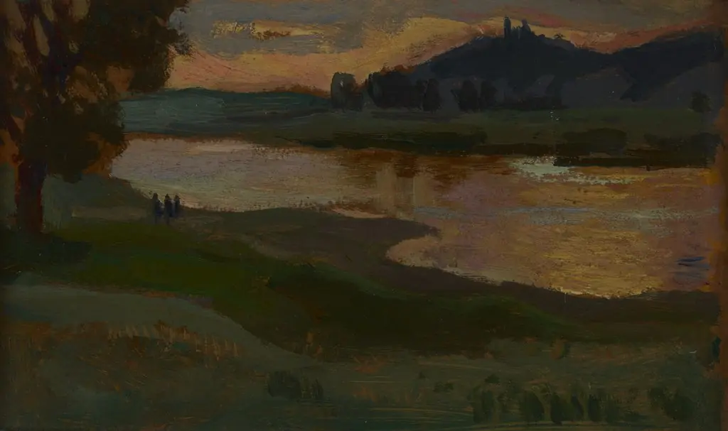 Bielany at Dusk