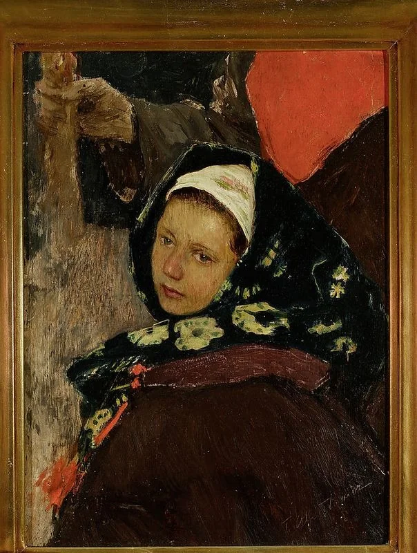 Ruthenian woman – head of a peasant woman