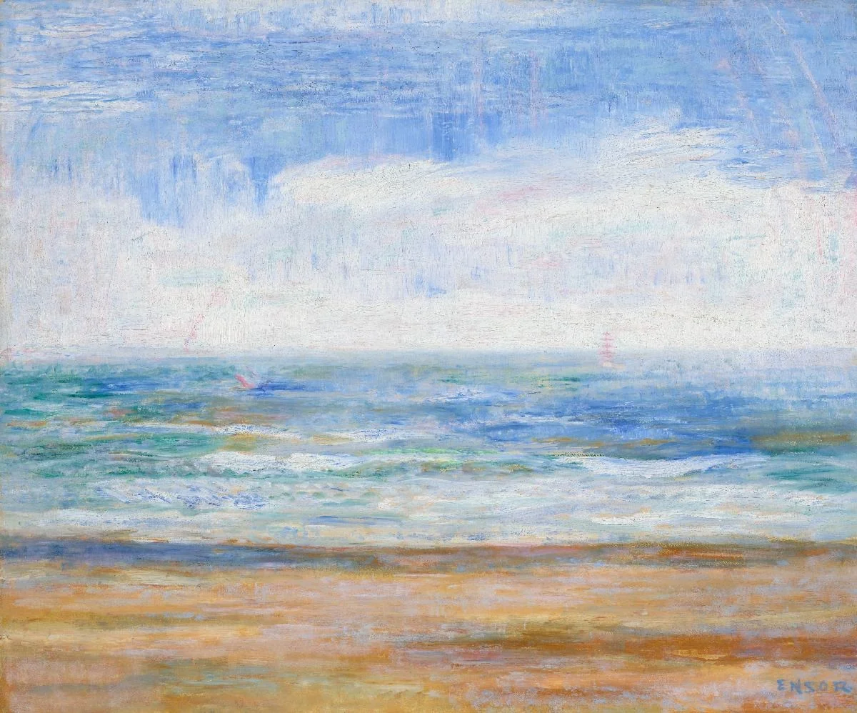 Q131586650, by James Ensor, oil, 1915