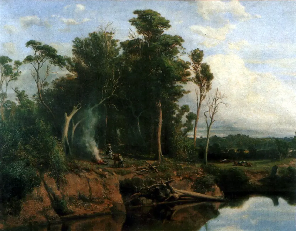 Winter morning near Heidelberg