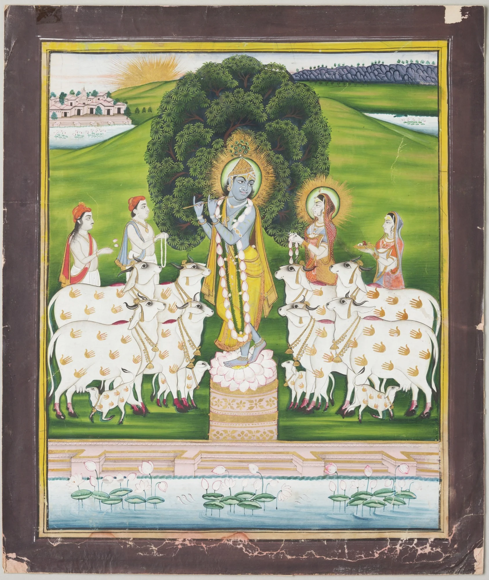 Worship of Krishna and His Flute