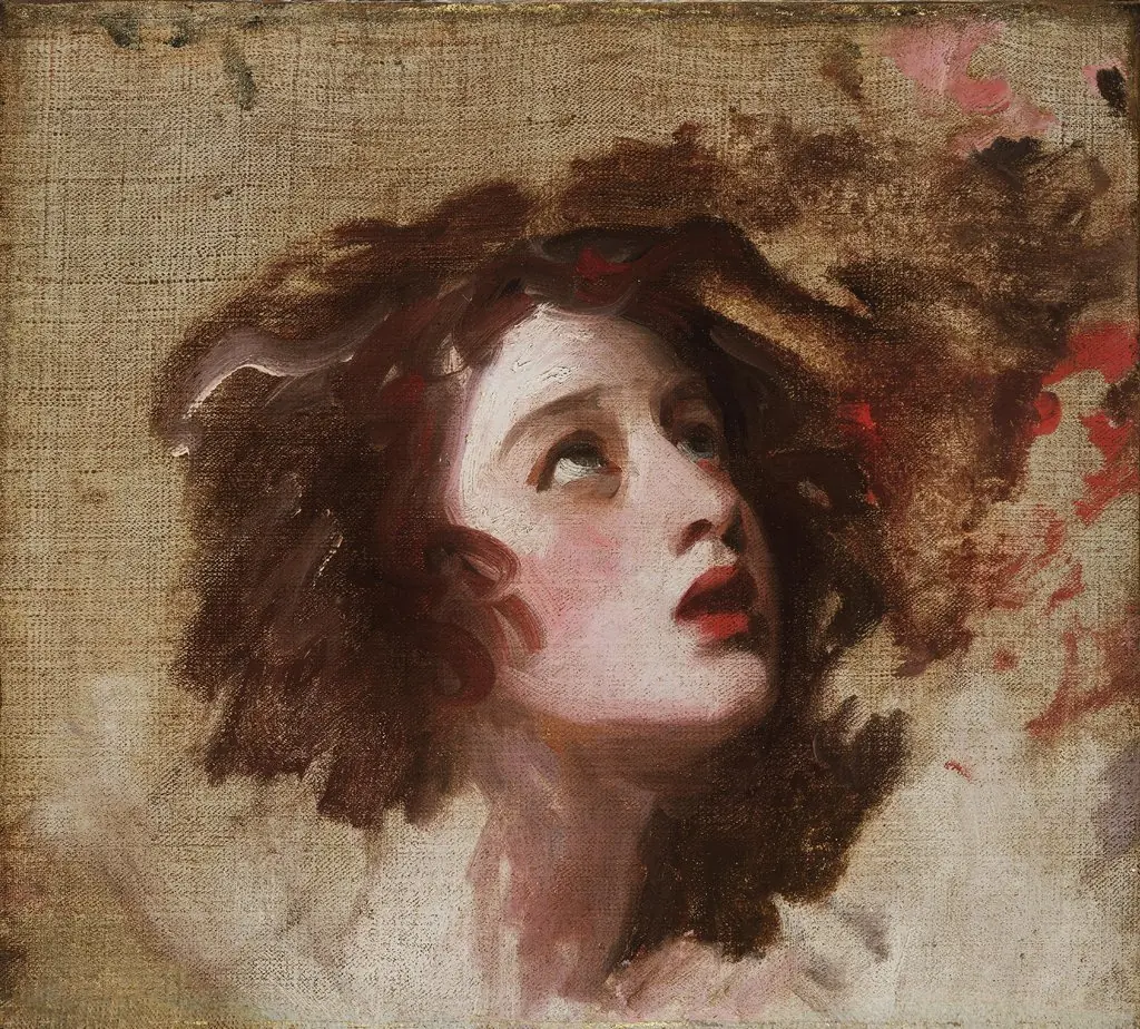 Portrait of Emma Hart [later Lady Hamilton] as Miranda