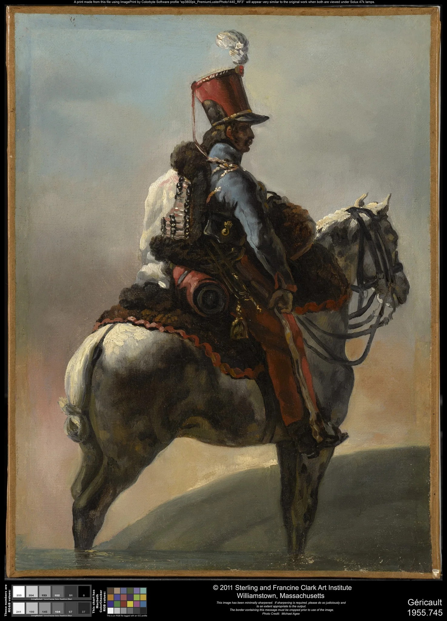 Study after "Trumpeter of the Hussars"