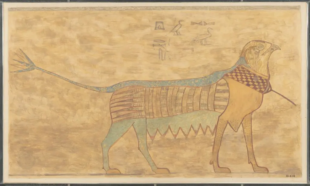 Detail of a Griffin, Tomb of Khety