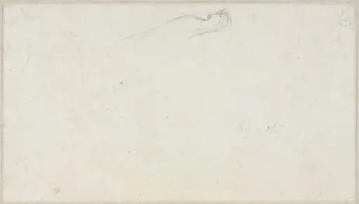 Sketch of a Sphinx [?] (verso)