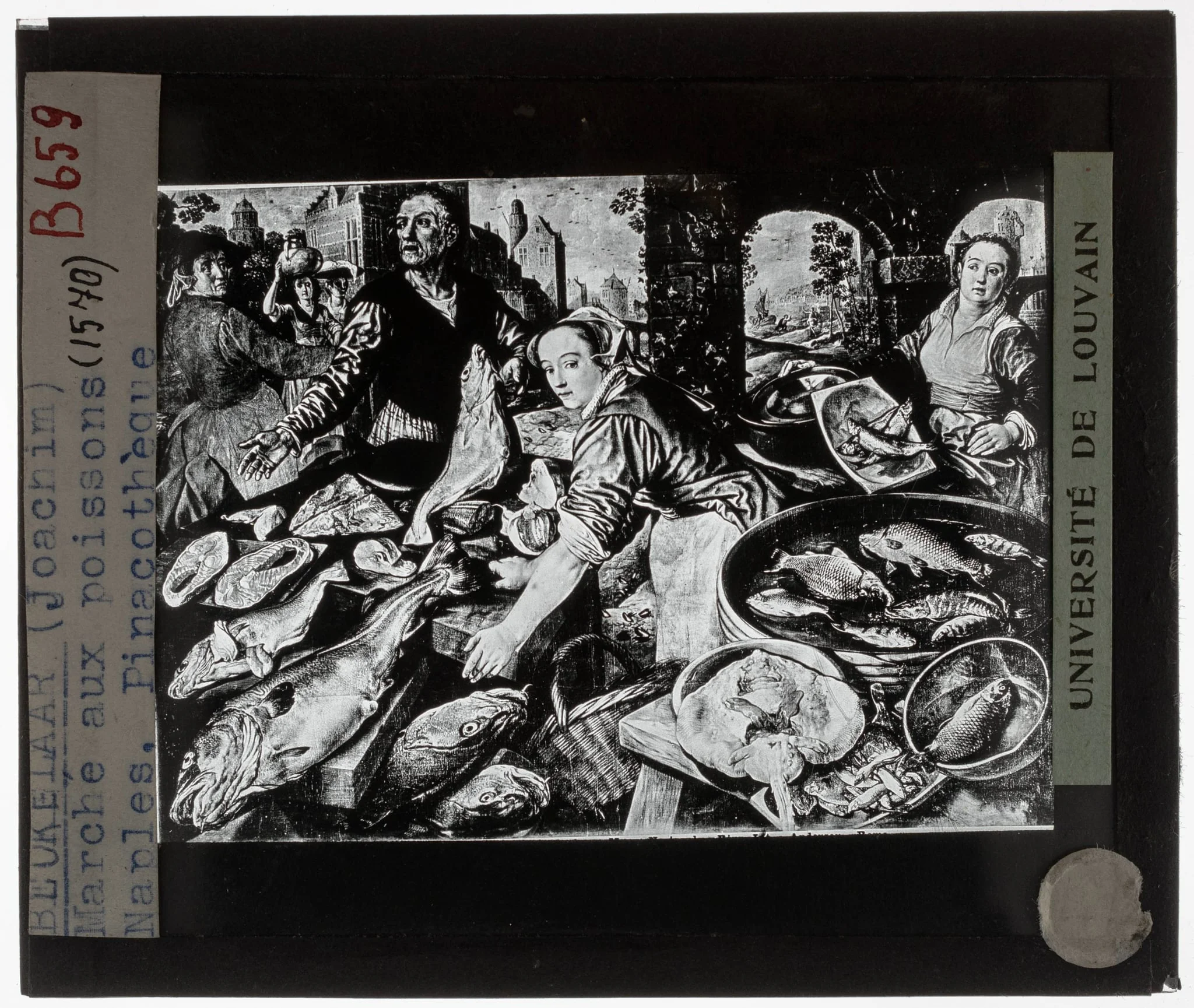 Joachim Beuckelaer. Vismarkt, by Joachim Beuckelaer, unspecified, 1570