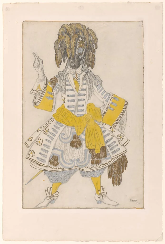 Untitled, by Léon Bakst, watercolor, 1921
