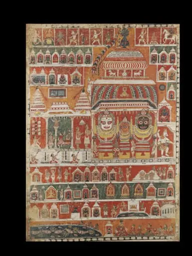 View of the Jagannatha Temple, Puri