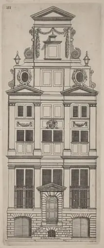 Dutch Facade Elevation: pl. 3