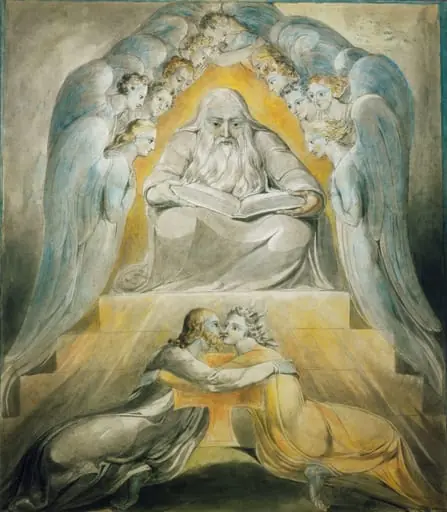 Mercy and Truth are met together, Righteousness and Peace have kissed each other