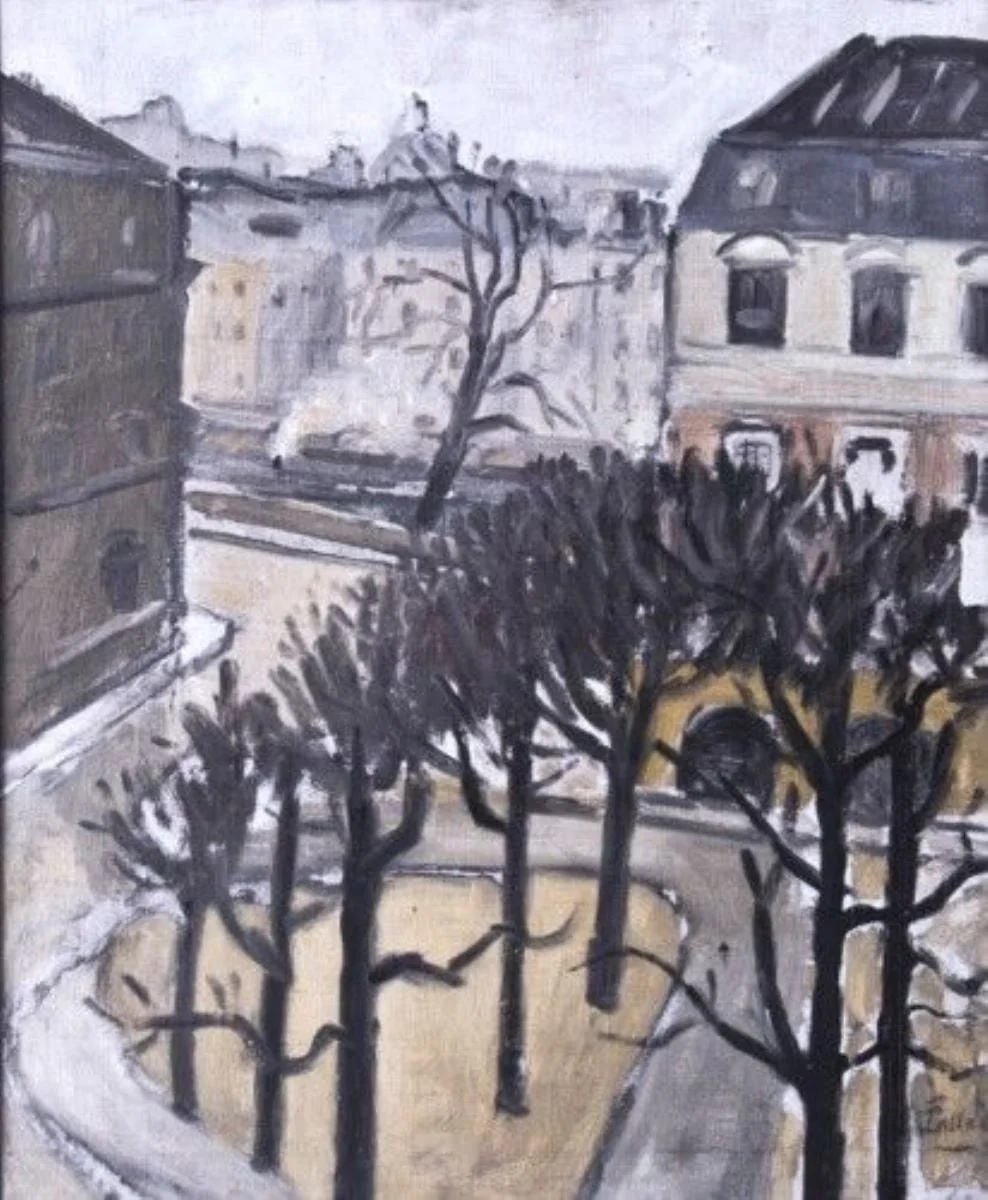 Place Dauphine, by Theodor Pallady, unspecified
