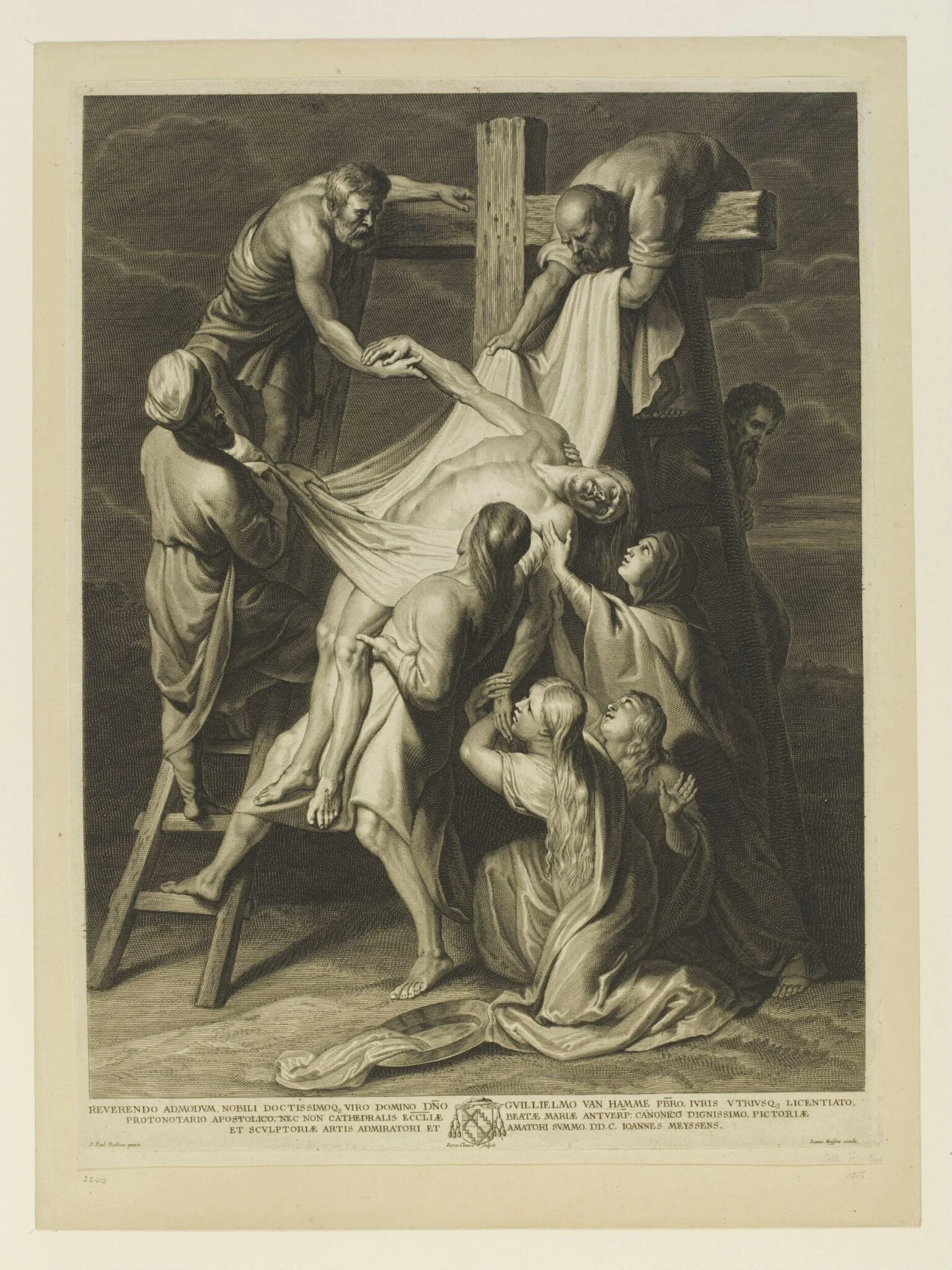 Descent from the Cross, by Peeter Clouwet, 1650