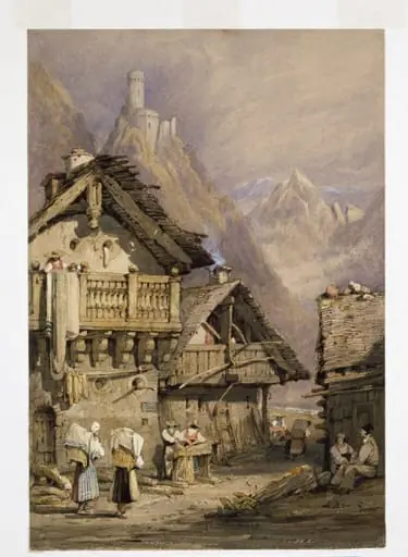 An Alpine Village