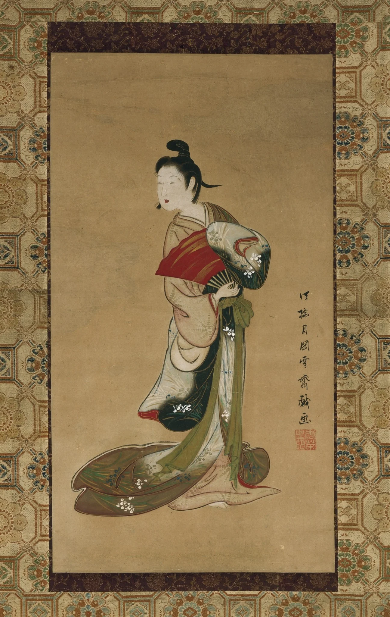 Courtesan, by Unknown, unspecified
