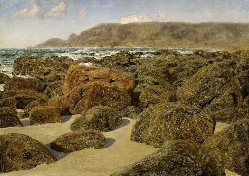 Cape Cornwall from Whitesands Bay (1872)