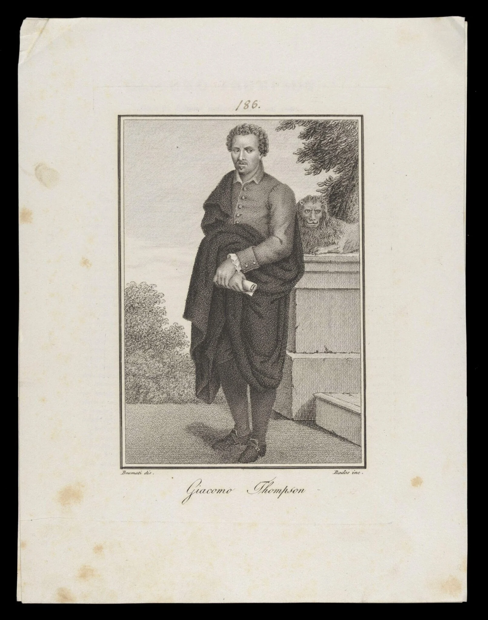 H Beard Print Collection, by Luigi Rados, 1816