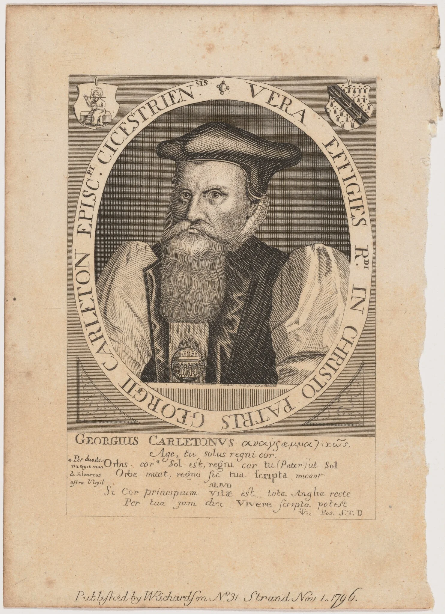 George Carlton, Clergyman