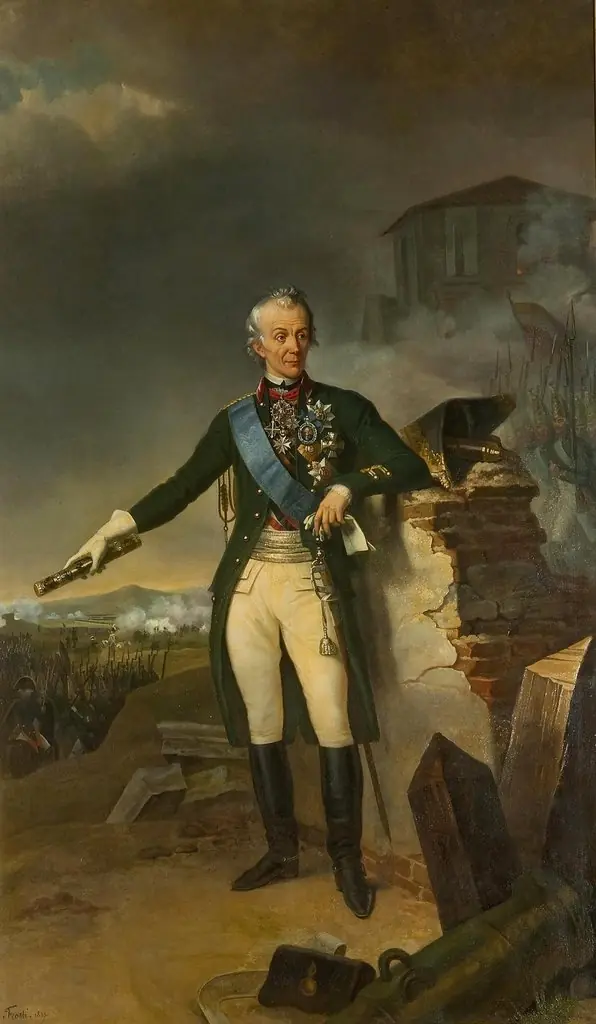 Portrait of Field Marshal, Prince Alexander V. Suvorov (1730-1800)