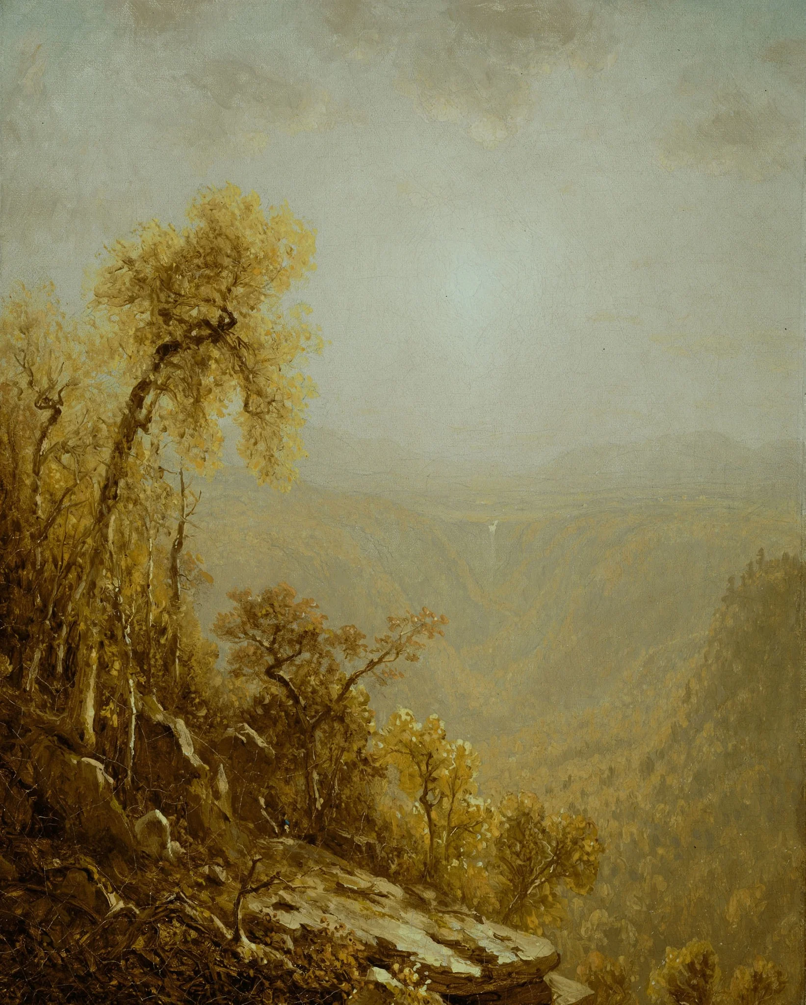 Kauterskill Clove, Catskill Mountains, by Sanford Robinson Gifford, oil, 1890