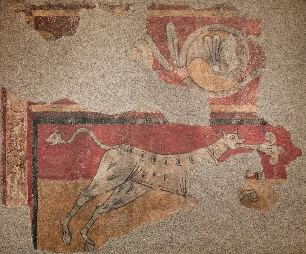 Quadruped with Fleur-de-lis from Boí