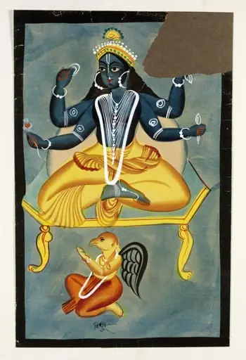 Vishnu and Garuda