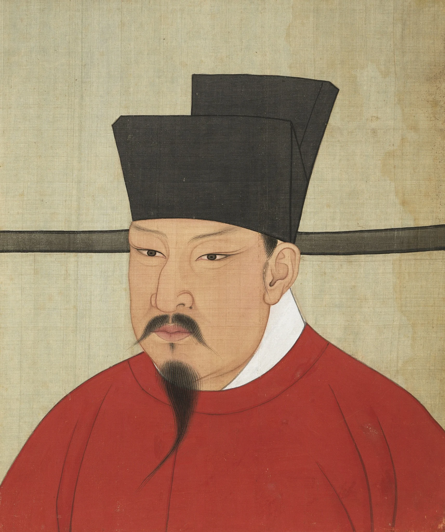 宋代帝半身像册-宋朝神宗皇帝像, by Unknown, unspecified