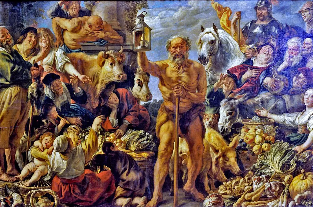 Diogenes Searching for an Honest Man