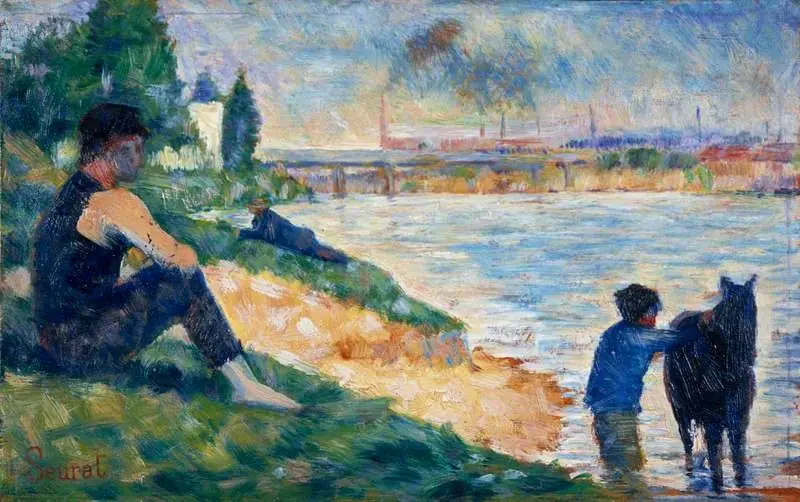 Bathers at Asnières (Study III)