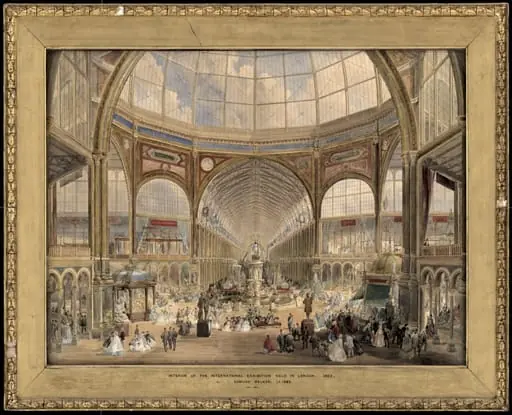 Interior of the international exhibition of 1862