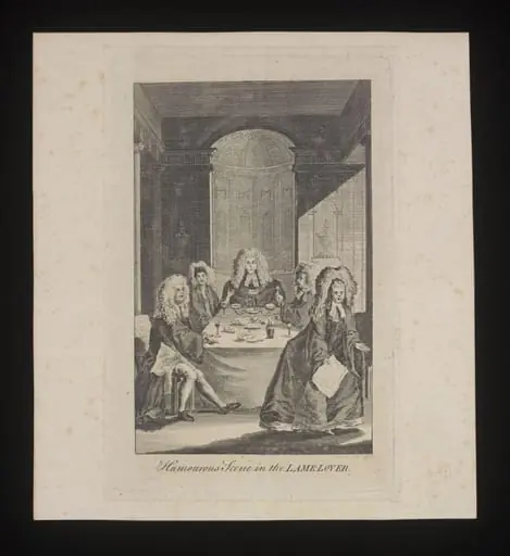 Humourous Scene in the Lame Love
