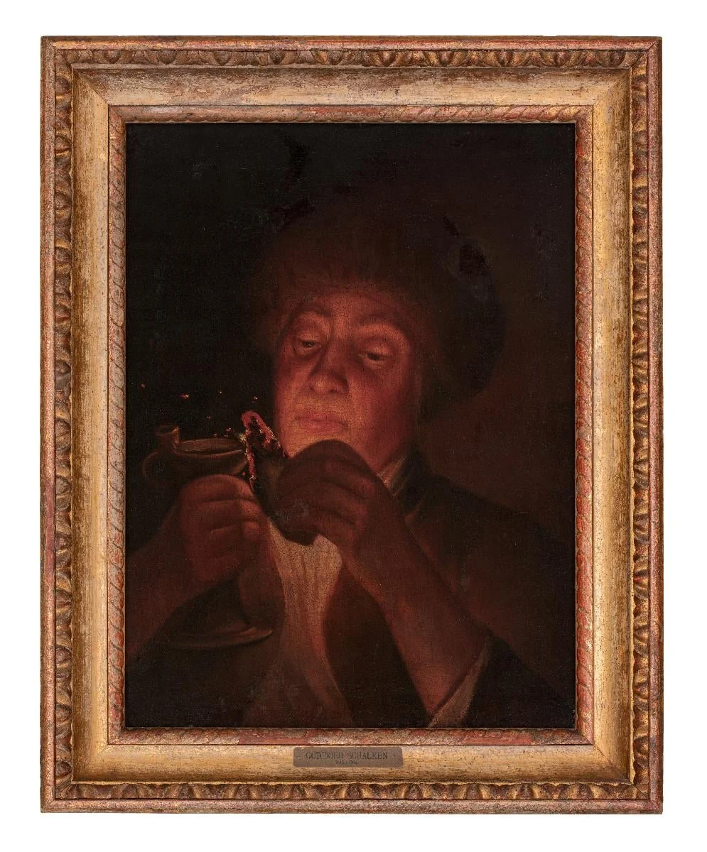 öljymaalaus, by Godfried Schalcken, 1684