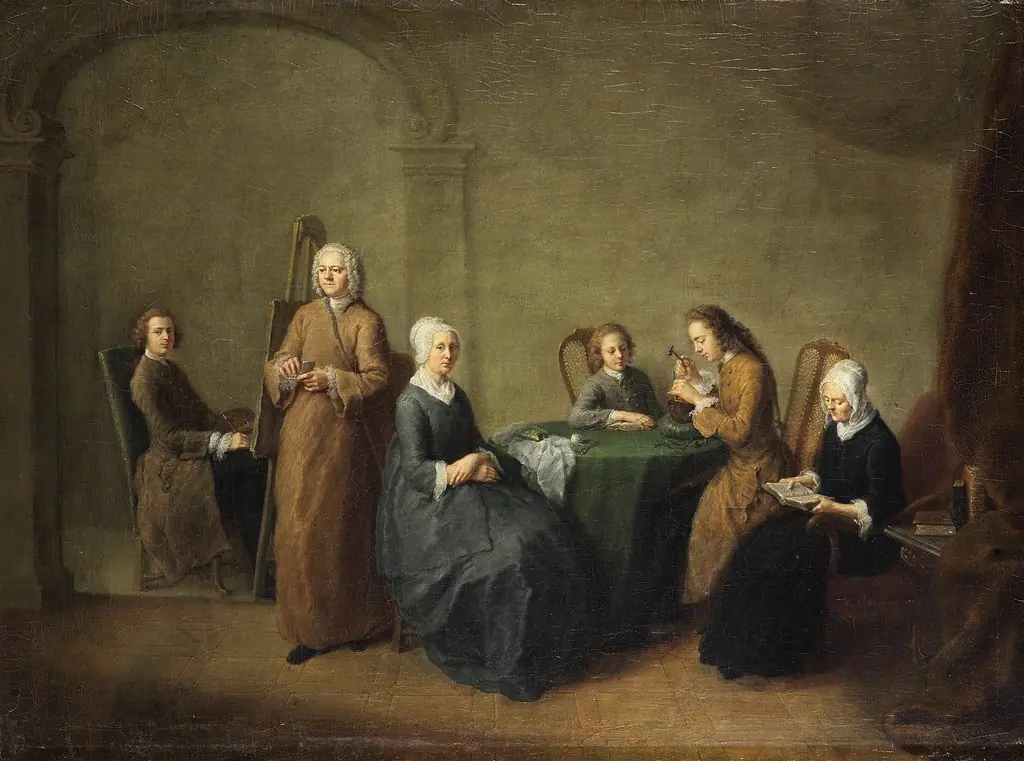 The Artist with his Family