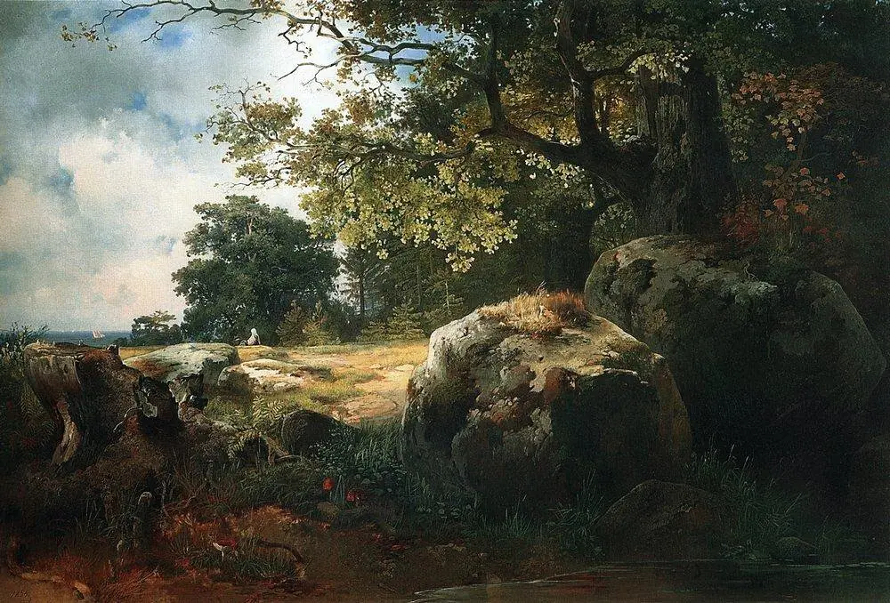 View in the neighborhood of Oranienbaum