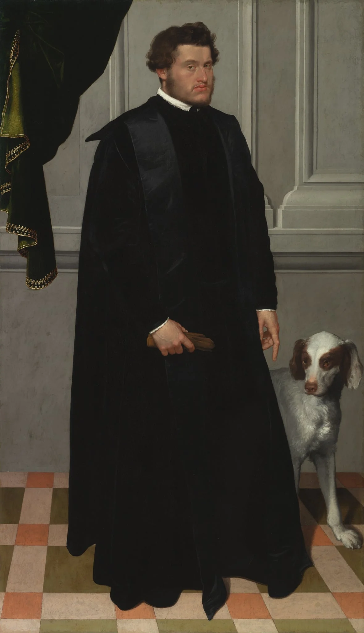 Gian Lodovico Madruzzo, by Giovanni Battista Moroni, oil, 1552