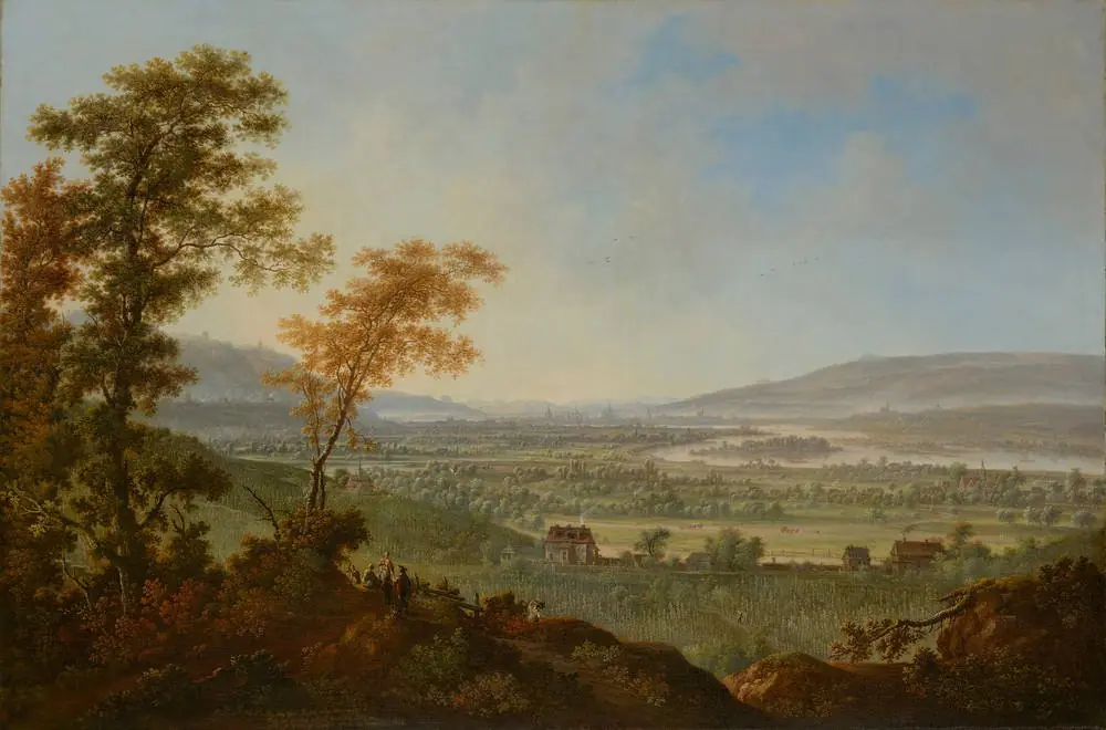 View of Dresden from the Loessnitzhöhen