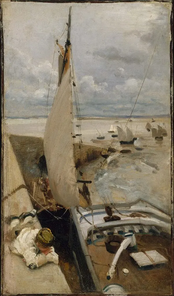 Low Tide at Cancale Harbor