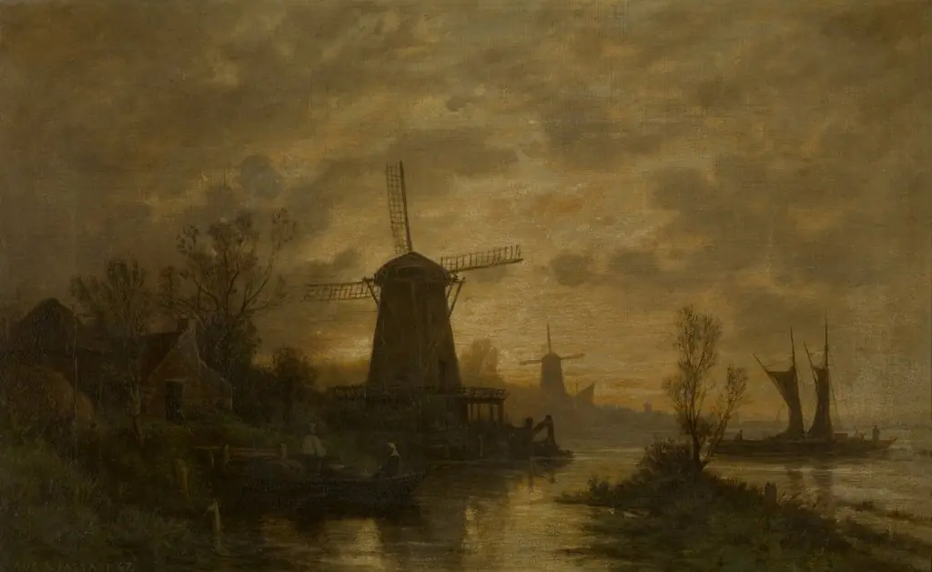 Windmills in Schiedam