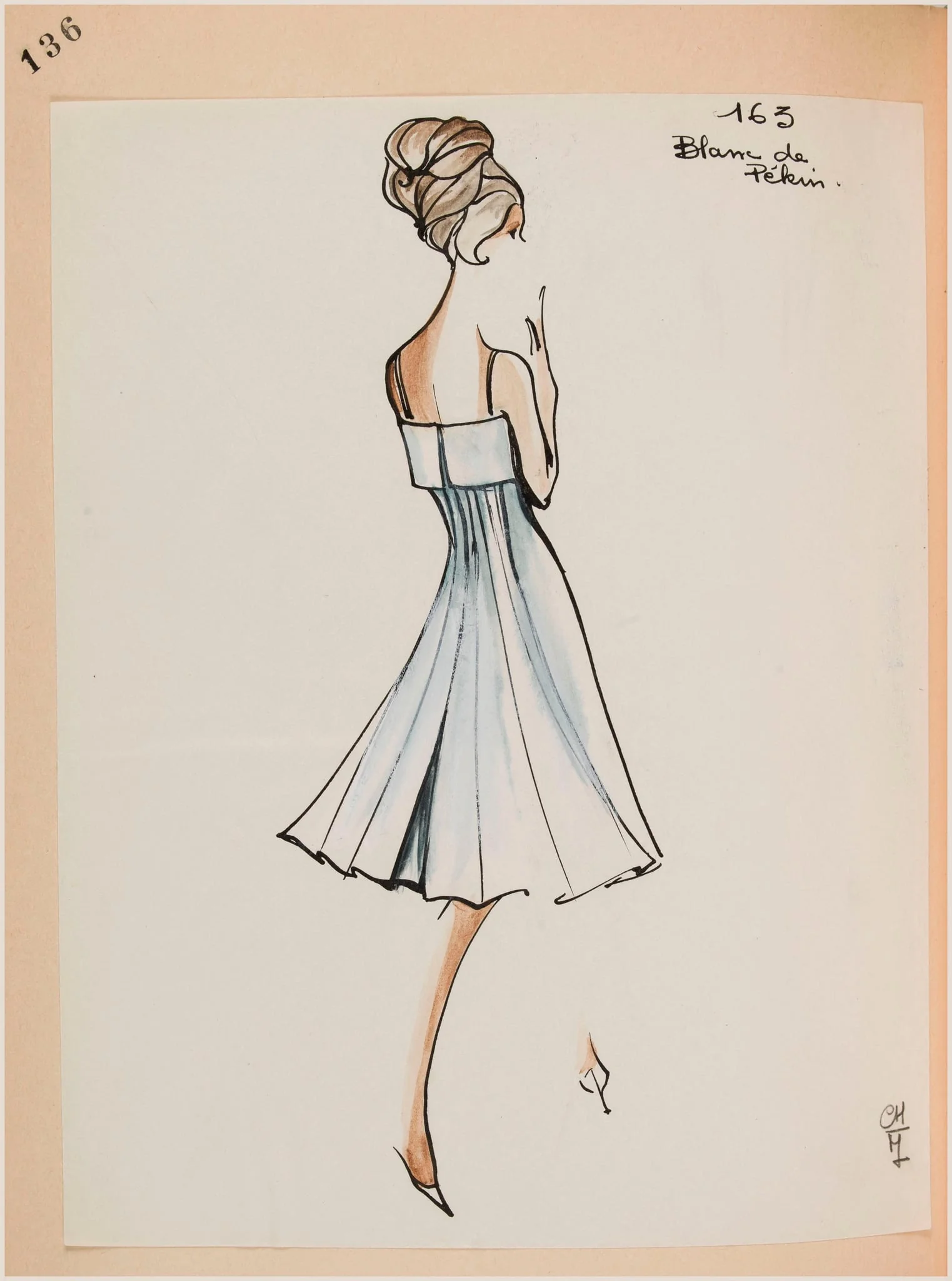 Blanc de Pékin, by Carven, 1963